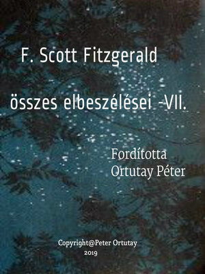 cover image of F. Scott Fitzgerald összes elbeszélései